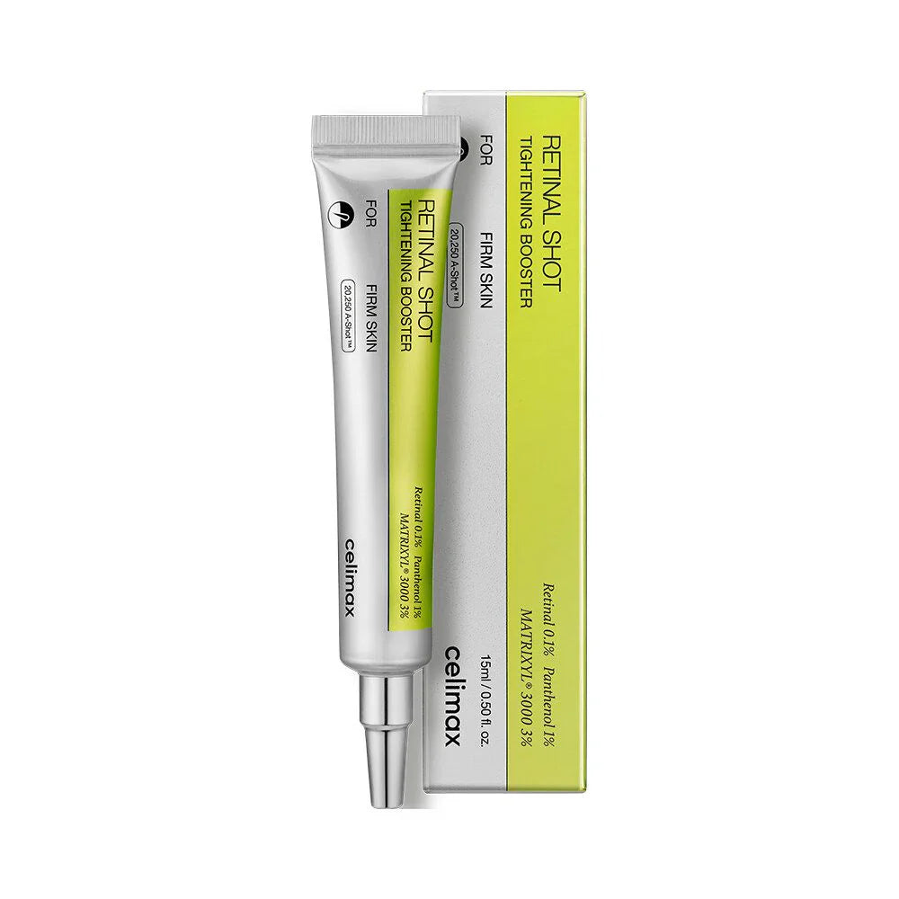 celimax retinal shot , celimax retinal booster , retinal serum , anti aging serum , wrinkle treatment serum , skin tightening booster , skincare routine