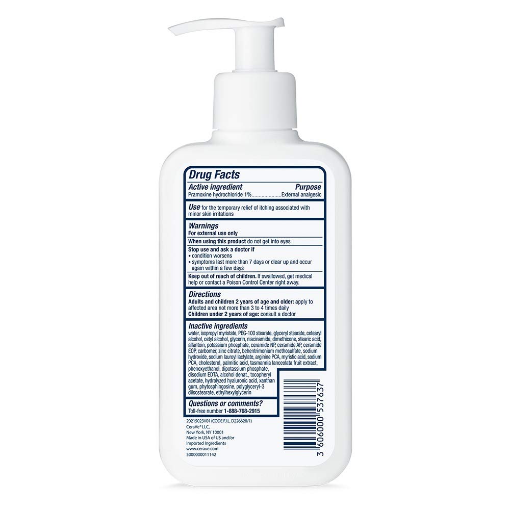 White bottle with a pump and label on a white background