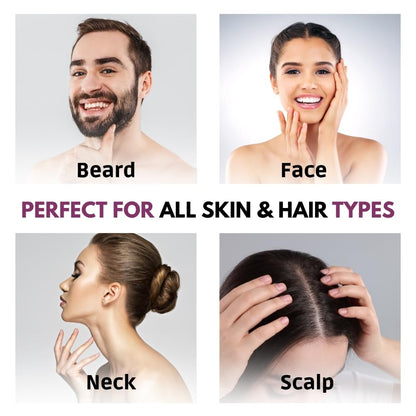 Hair Growth Roller – 0.5mm Titanium Microneedles