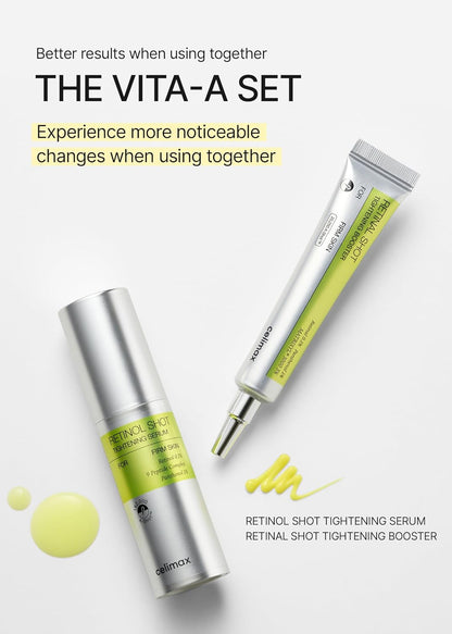 Celimax Vita A Retinal Shot Tightening Booster for Anti-Aging, Pore Minimizer, Wrinkles & Fine Lines | Imported from USA 🇺🇸